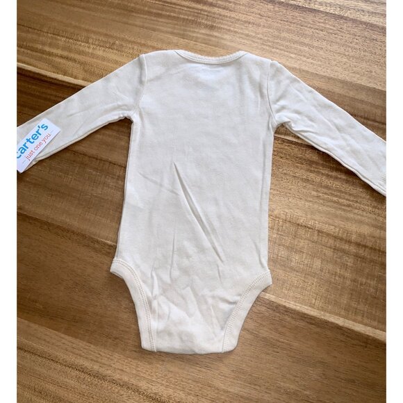 Carters Baby Girls "Full Of Thanks" Bodysuit & Legging Set With Tulle Skirt 6M - Picture 5 of 12